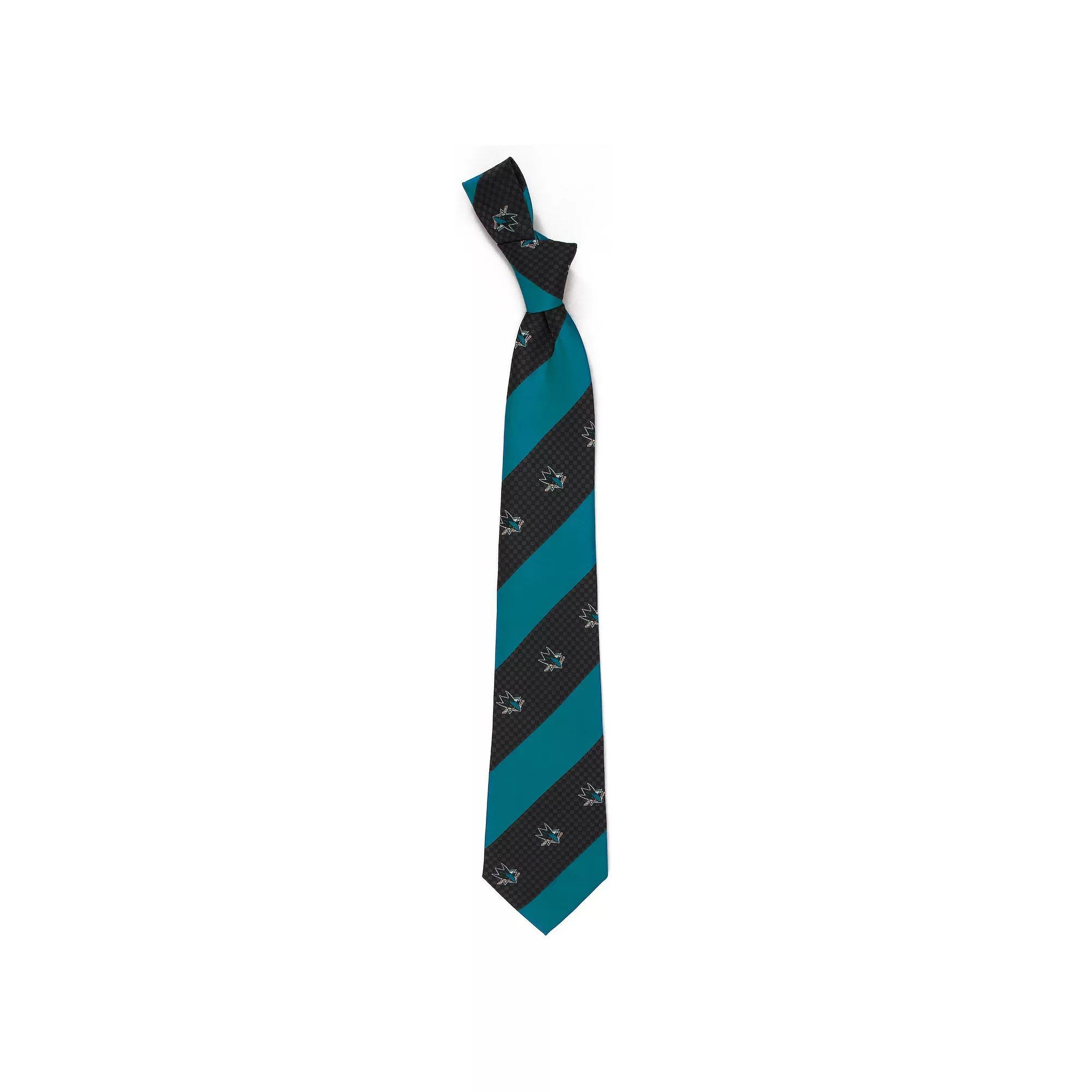 Men's San Jose Sharks Striped Tie, Sks Team Product Image