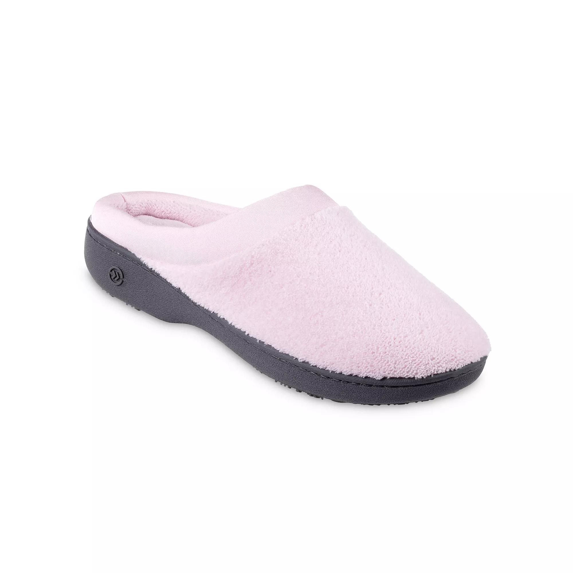 isotoner Microterry Hoodback Womens Clog Slippers Product Image