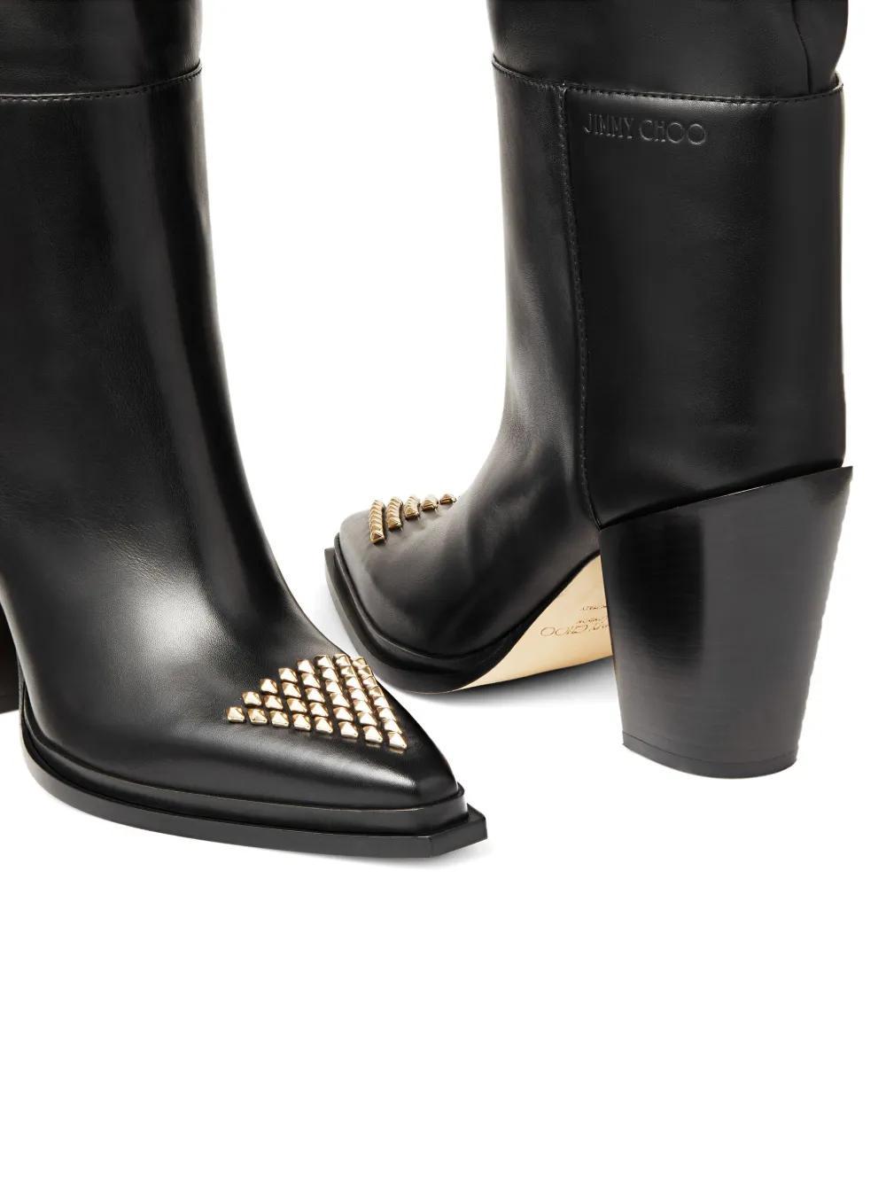 Cece 80mm stud-embellished boots Product Image