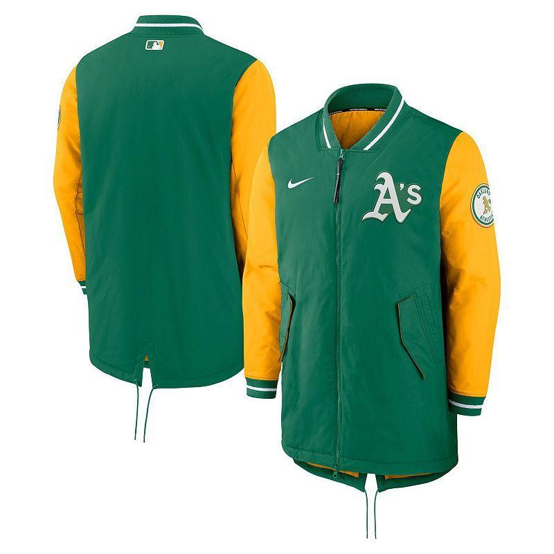 Mens Nike Oakland Athletics Authentic Collection Dugout Performance Full-Zip Jacket Product Image