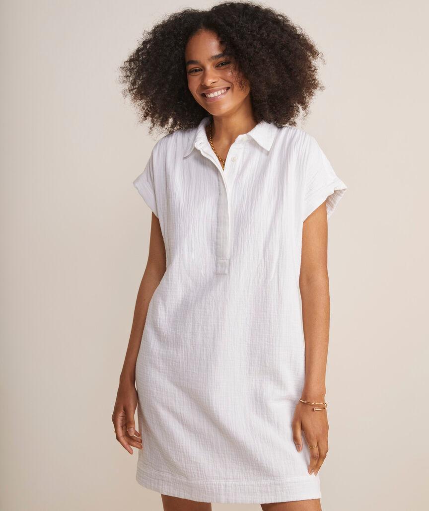 Margo Double Gauze Shirtdress Product Image