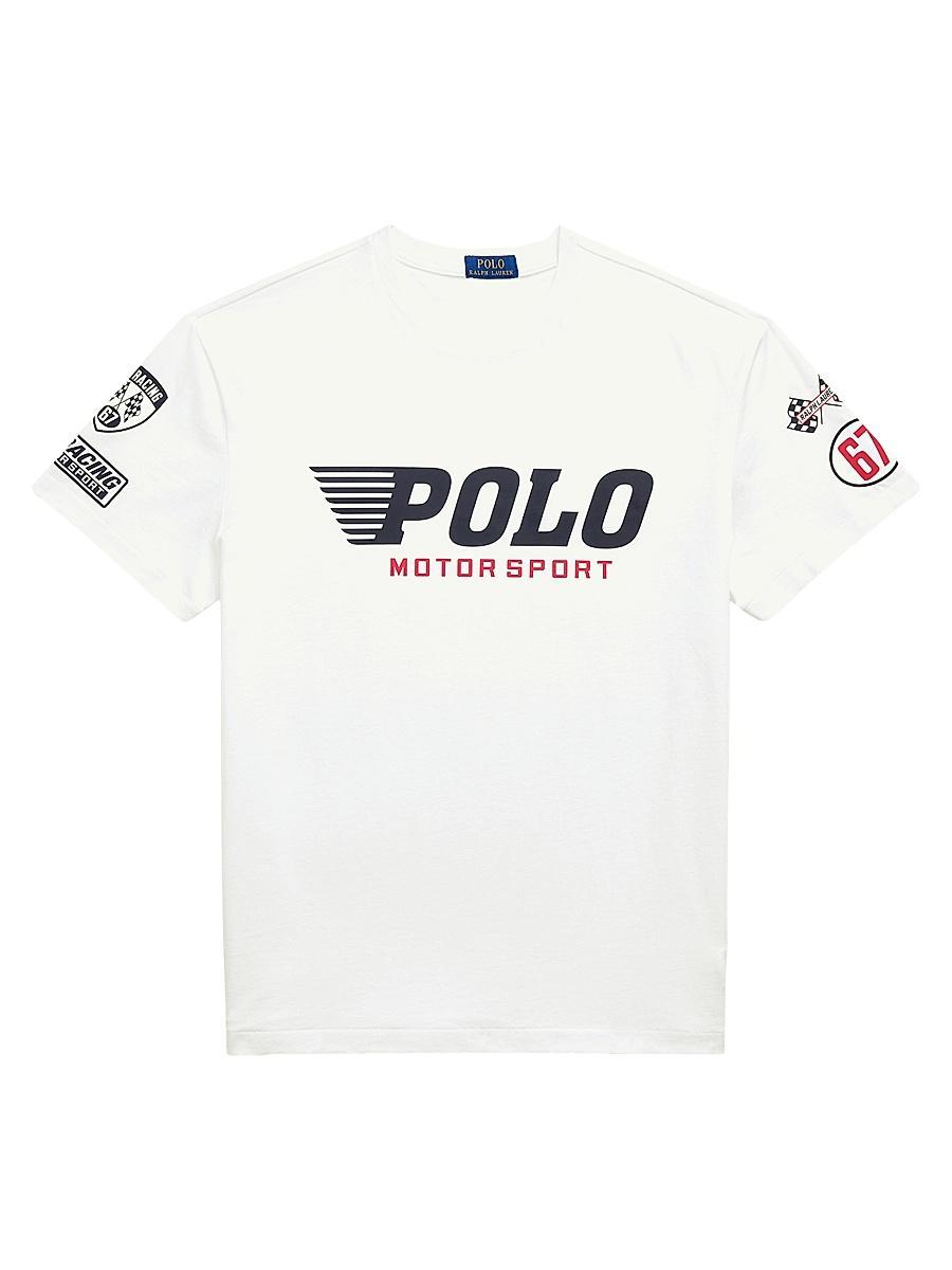 Mens Classic Fit Jersey Graphic T-Shirt Product Image