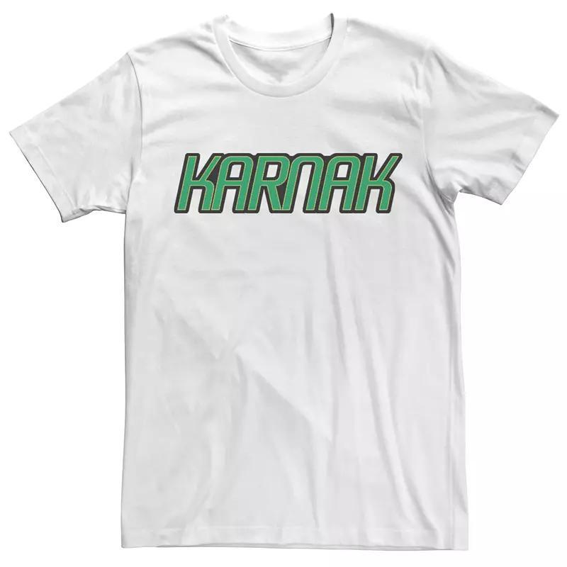 Men's Marvel KARNAK Graphic Tee, Size: Medium, White Product Image