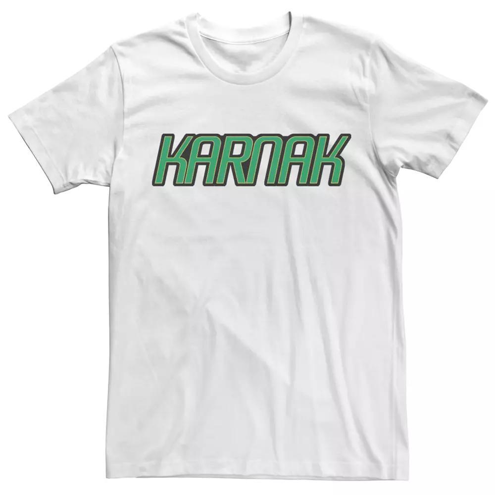 Men's Marvel KARNAK Graphic Tee, Size: Medium, White Product Image