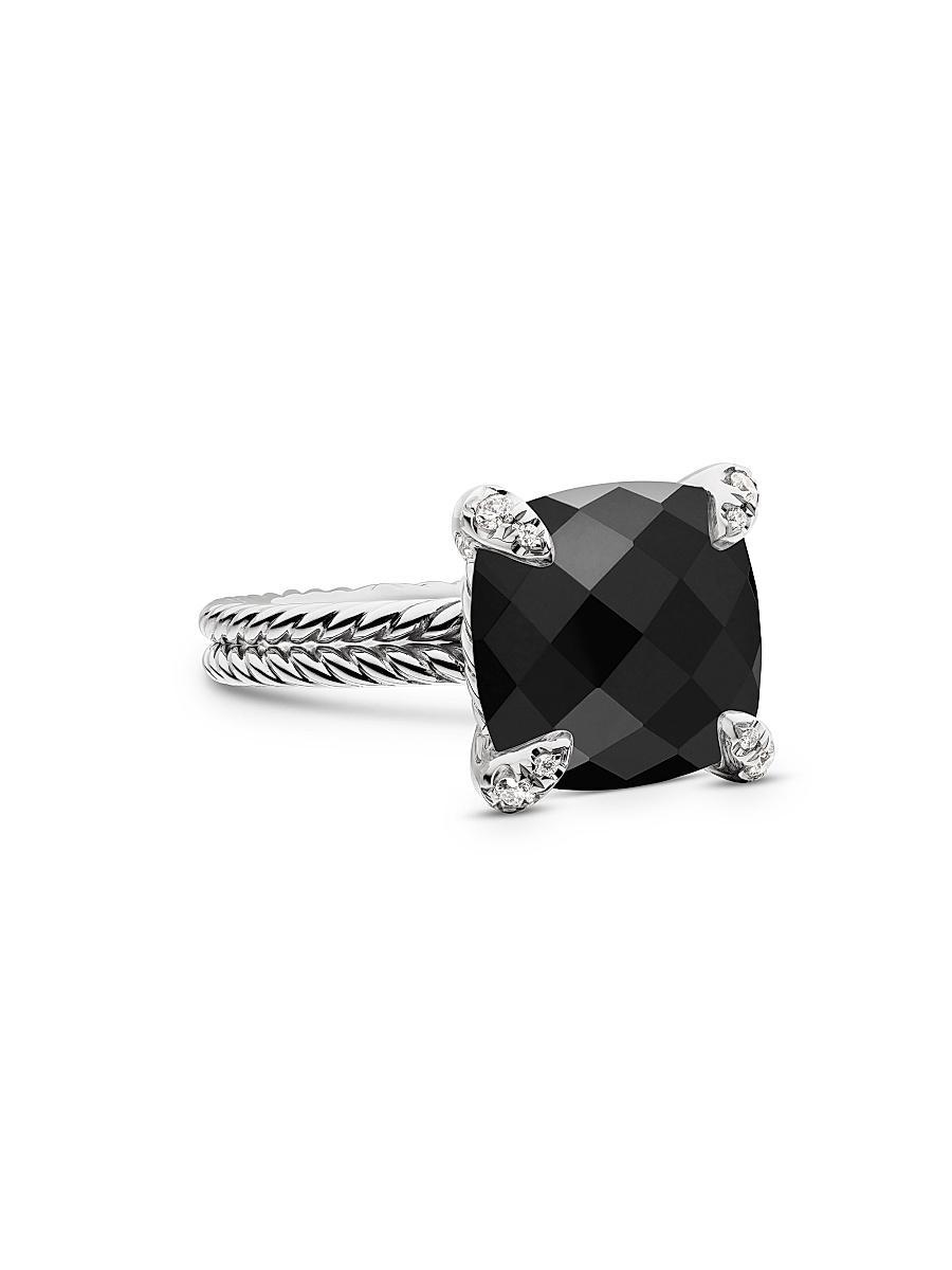 Womens Chatelaine Ring in Sterling Silver Product Image