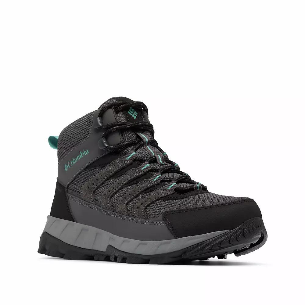Columbia Strata Women's Waterproof Trail Shoes, Size: 11, Dark Grey Teal Product Image