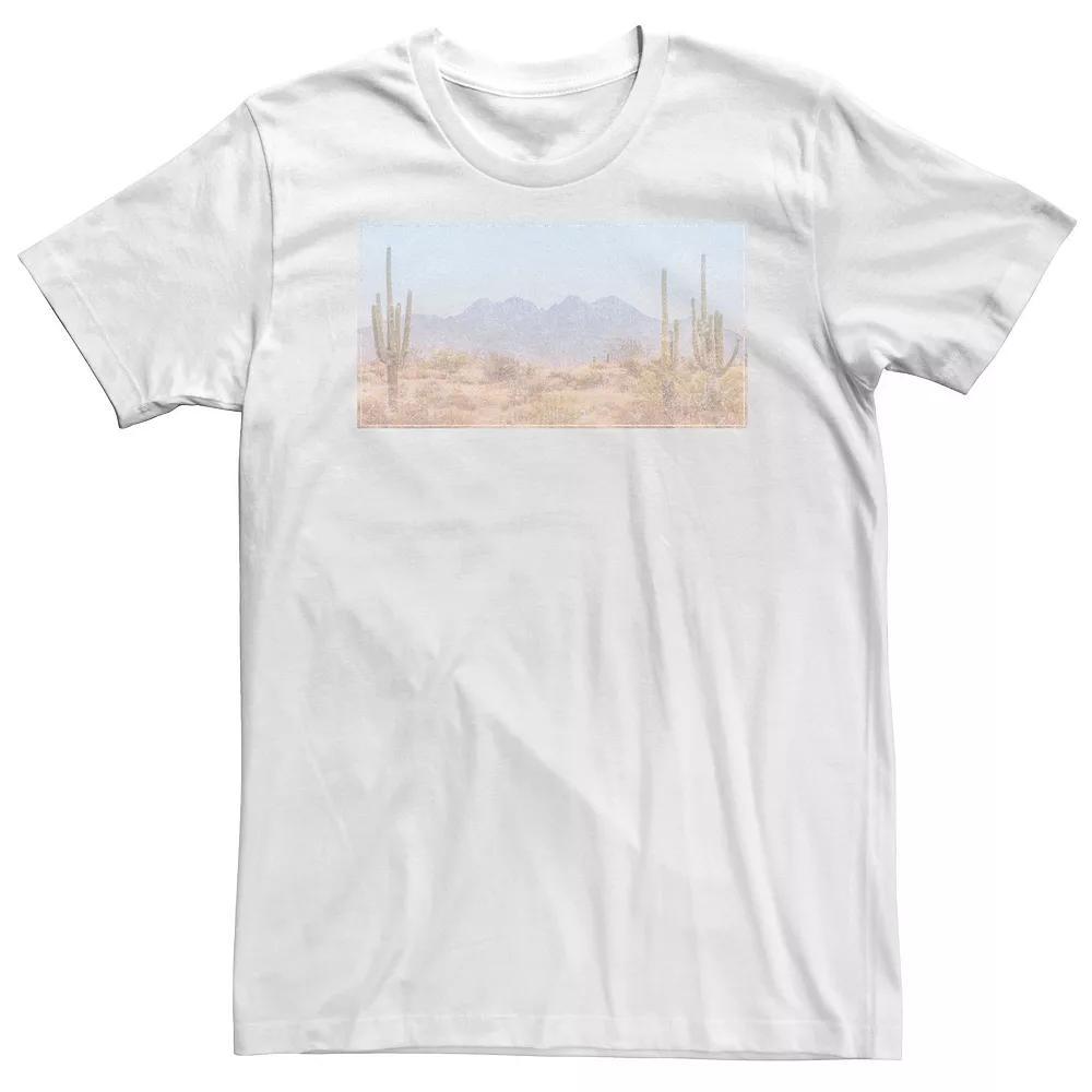 Big & Tall Desert Destination Photo Real Tee, Men's, Size: 4XL, White Product Image