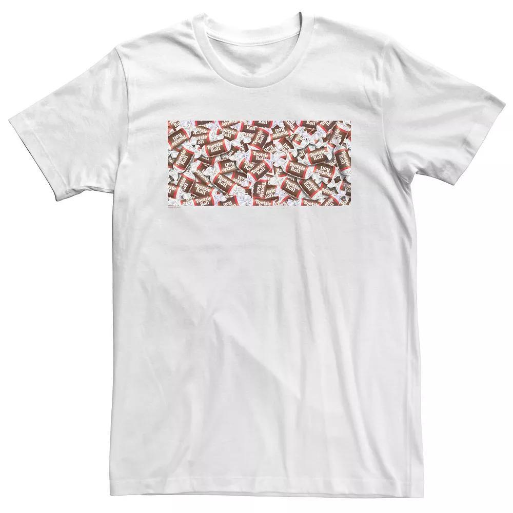 Big & Tall Tootsie Roll Square Filled With Tootsies Tee, Mens Product Image