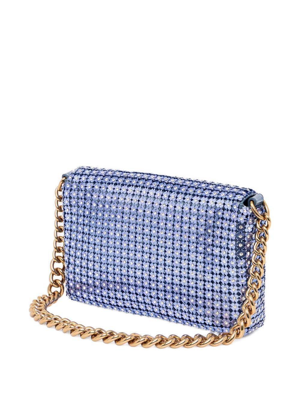 Mini Kensington sequin-embellished shoulder bag Product Image