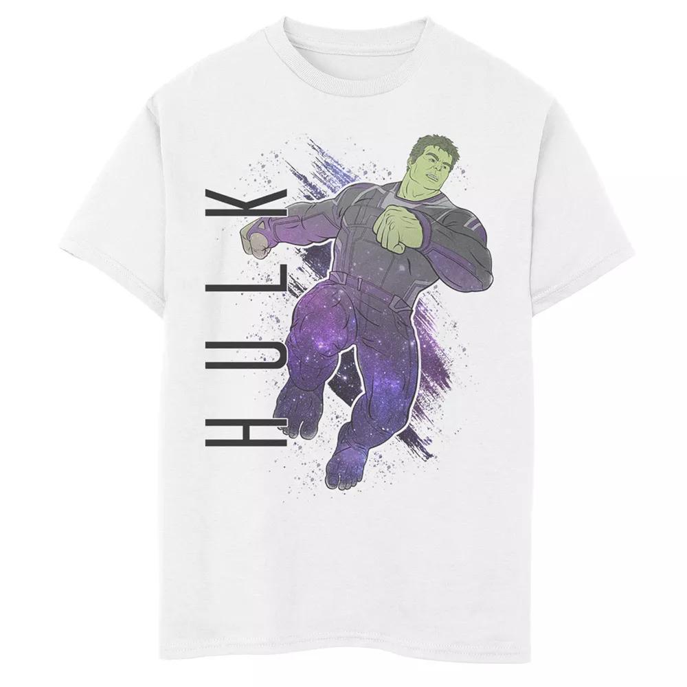 Men's Avengers Hulk Painted Tee, Size: XL, White Product Image