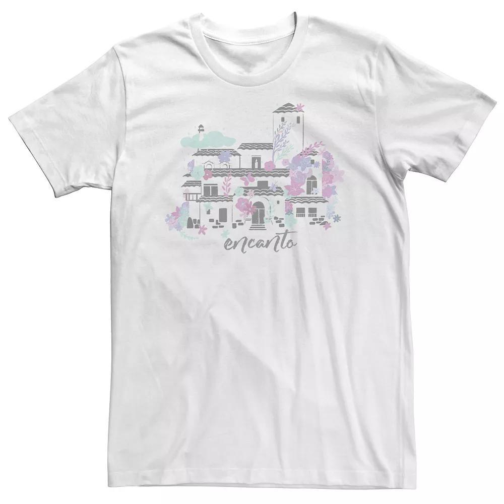 Big & Tall Disney Encanto Home Water Color Portrait Tee, Men's, Size: 5XL, White Product Image