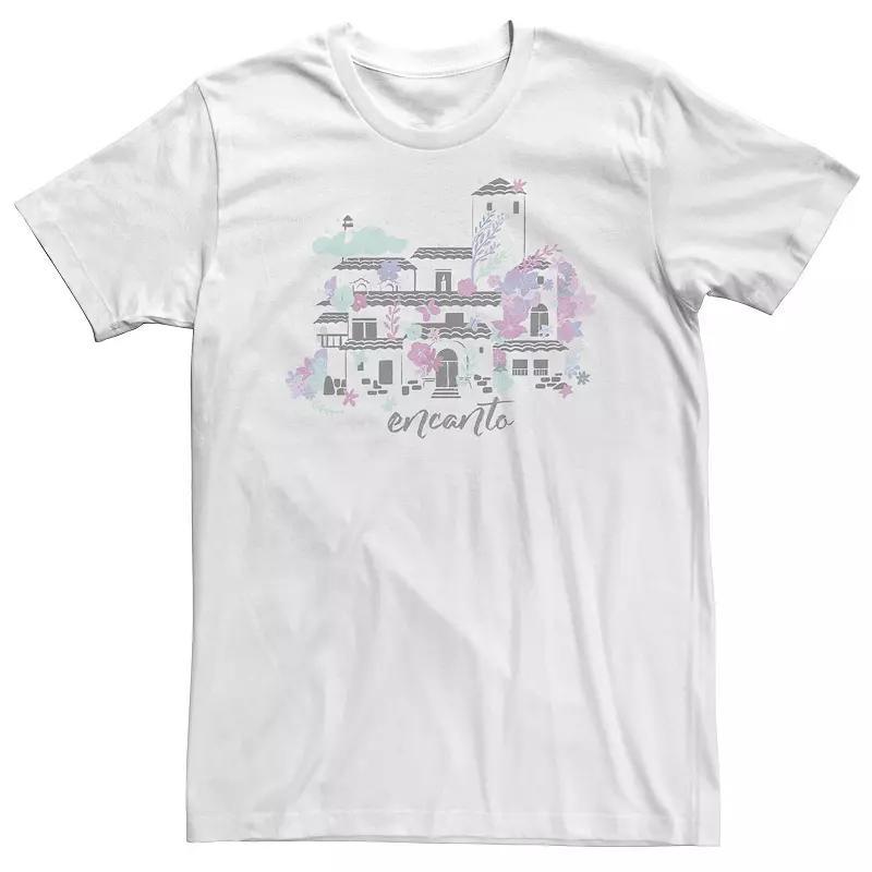 Big & Tall Disney Encanto Home Water Color Portrait Tee, Men's, Size: 5XL, White Product Image