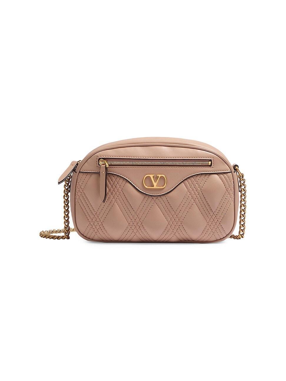 Womens Quiltie 67 Medium Shoulder Bag in Quilted Nappa Leather Product Image