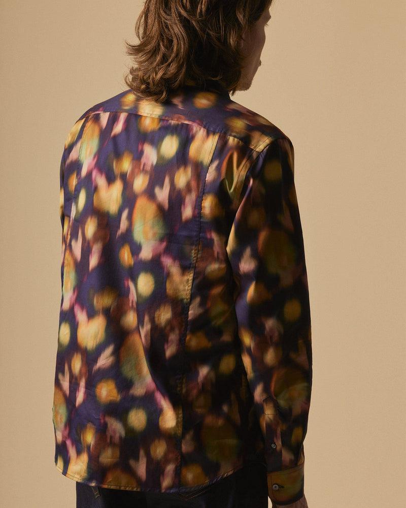 Midnight Blur LS - Navy Product Image