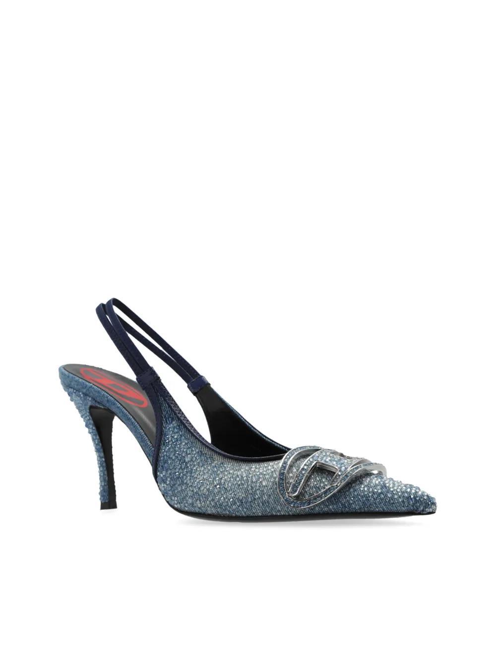 80mm D-Venus slingback pumps Product Image