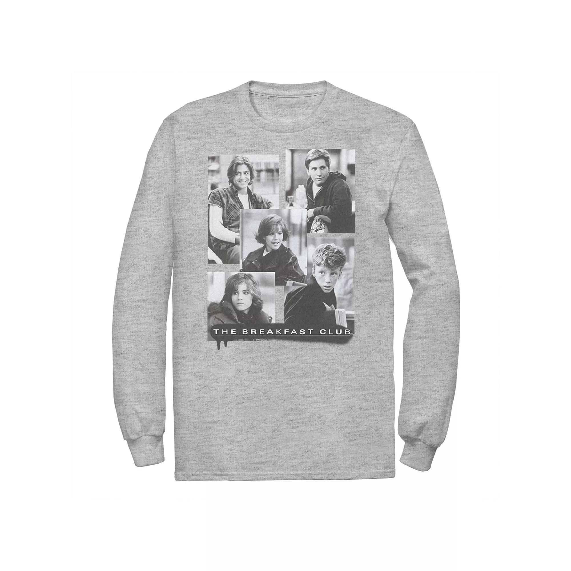 Men's Breakfast Club Five Members Photos Tee, Size: Small, Athletic Grey Product Image
