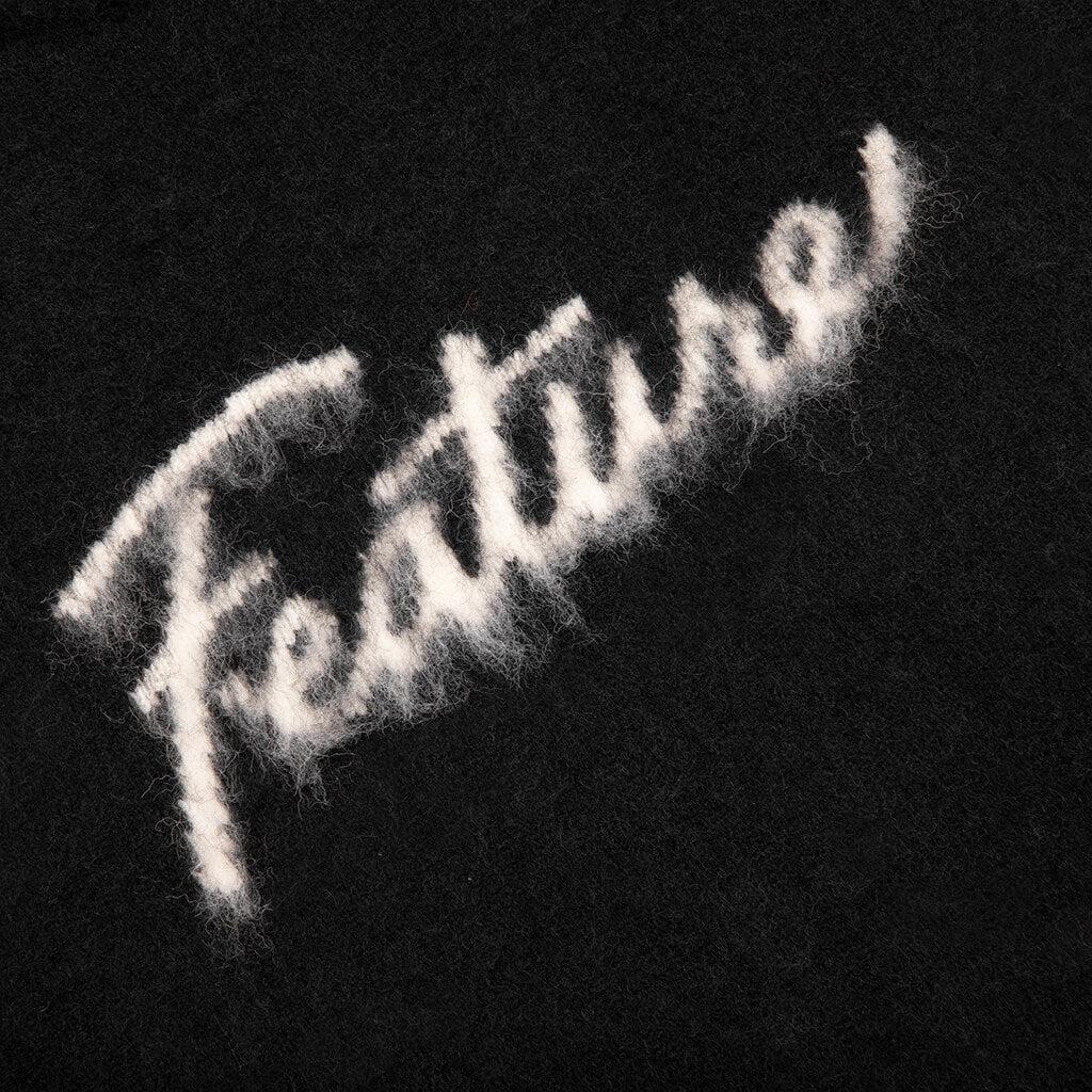 Script Logo Sweater - Black Male Product Image