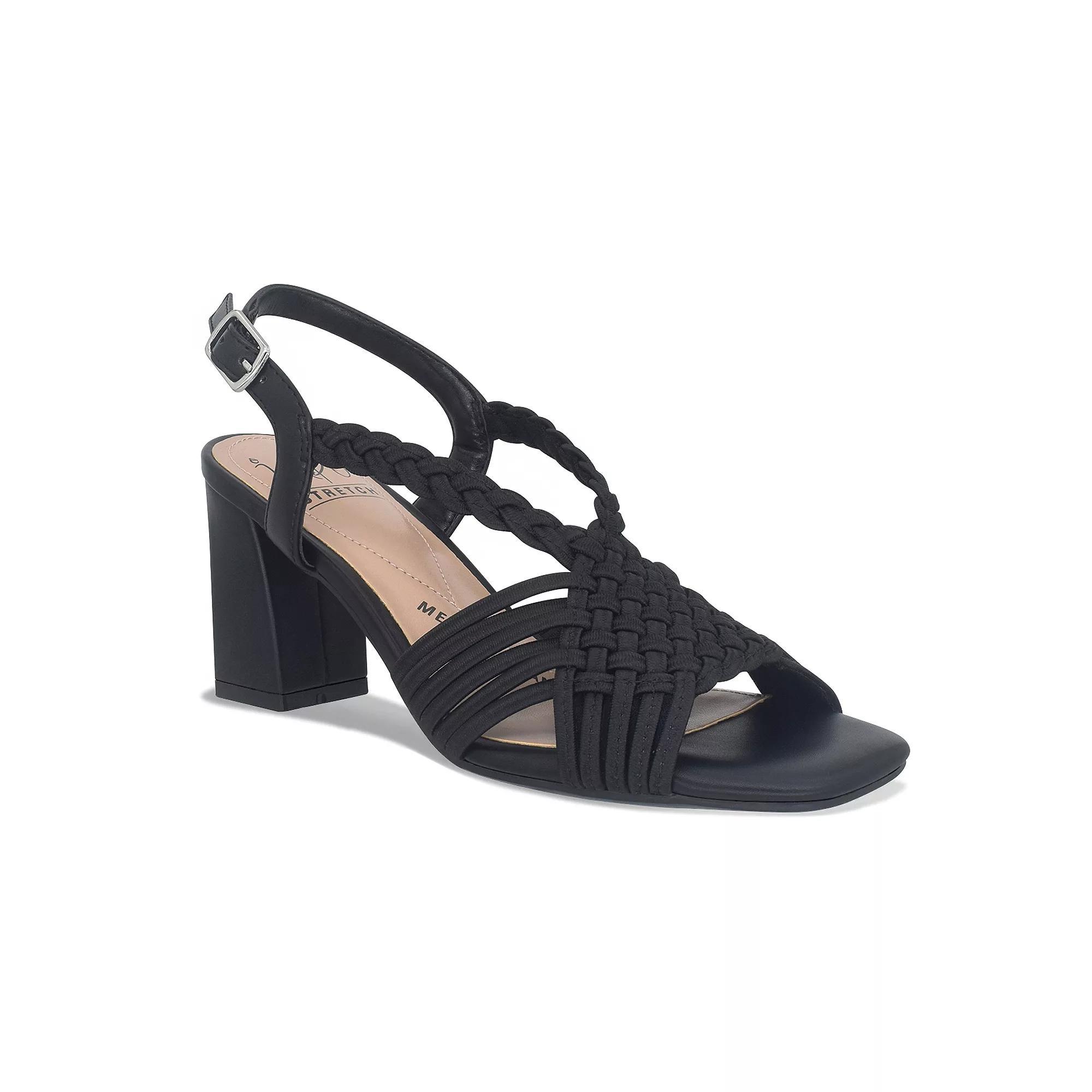 Impo® Valo Women's Memory Foam Stretch Sandals, Size: 11, Black Product Image