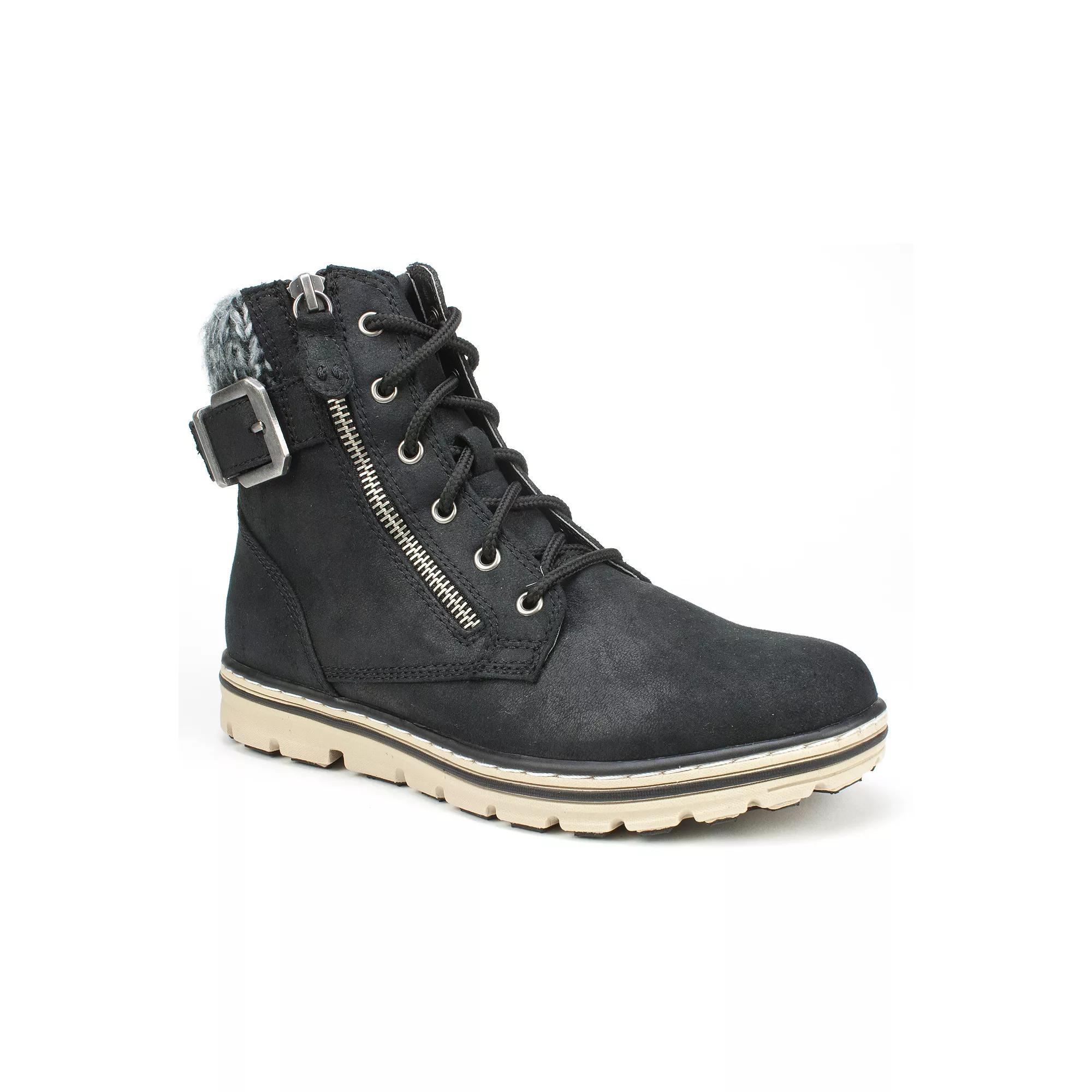 Cliffs by White Mountain Kelsie Womens Fashion Hiker Boots Grey Product Image