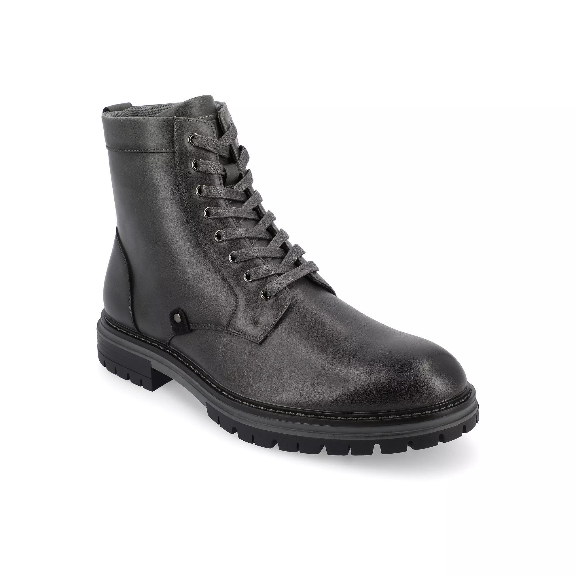 VANCE Denver Tru Comfort Foam Men's Ankle Boots, Size: 10.5, Brown Product Image