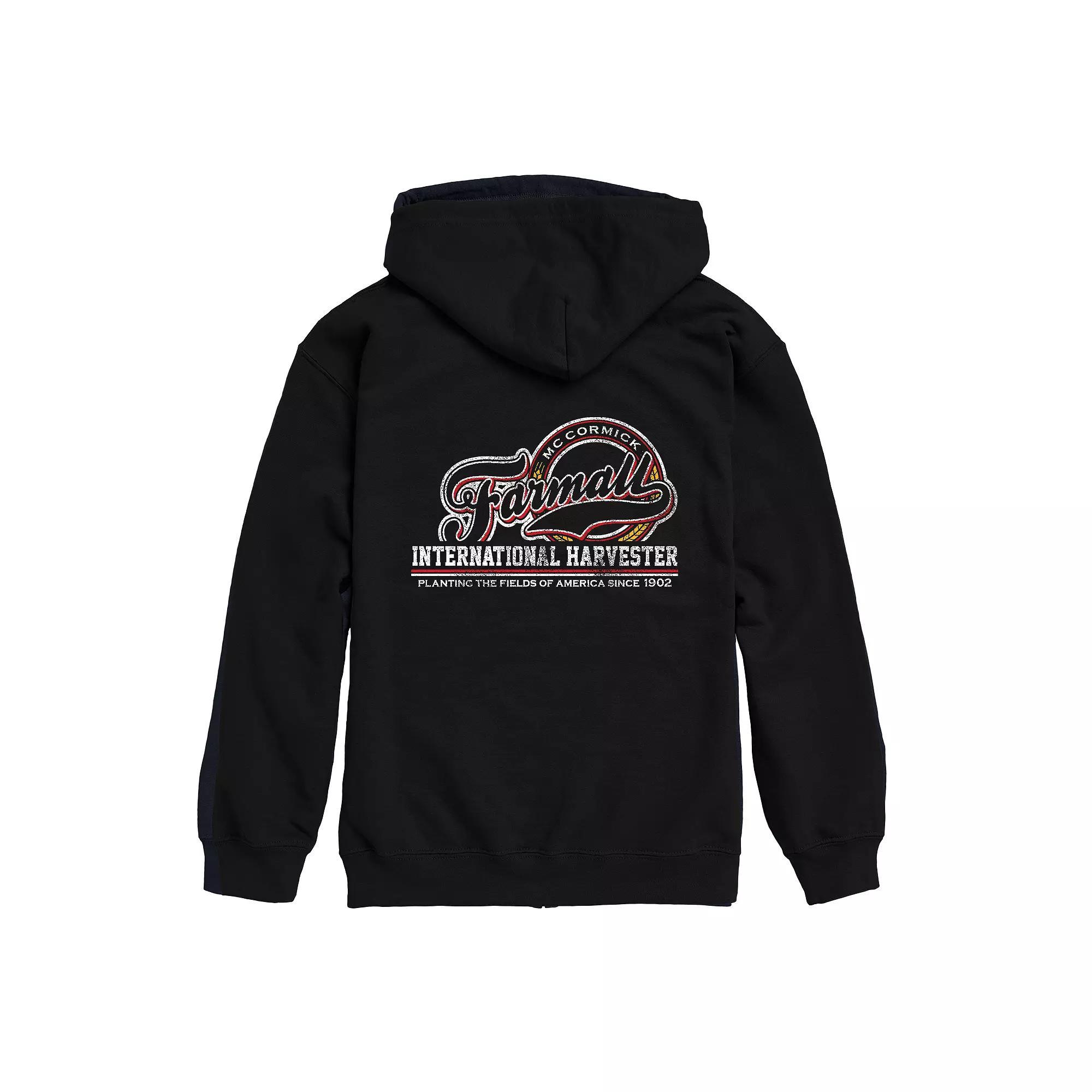 Mens Case IH Farmall Vintage Full Zip Hoodie Product Image