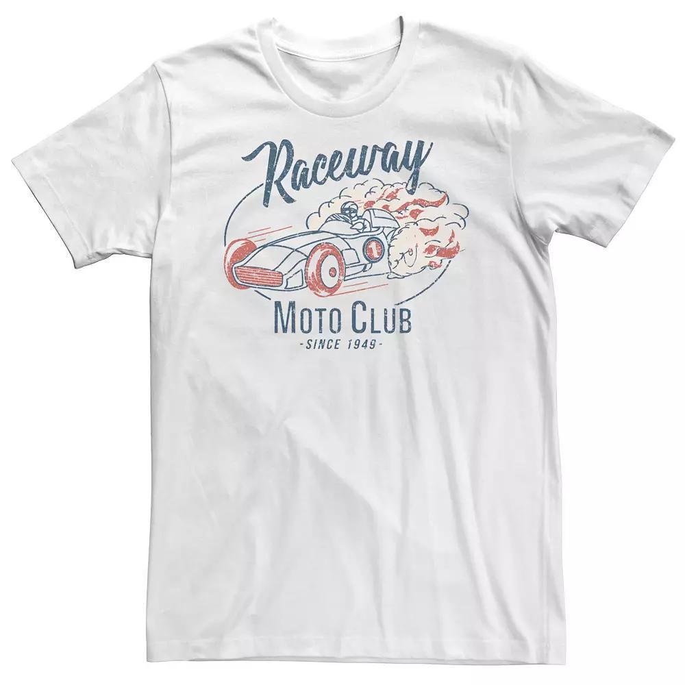 Big & Tall Raceway Moto Club Since 1949 Graphic Tee, Mens Product Image