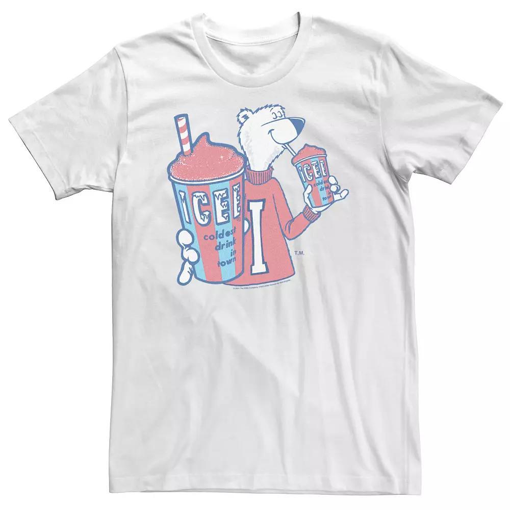 Big & Tall ICEE Polar Stay Cool Portrait Tee, Men's, Size: 4XL, White Product Image