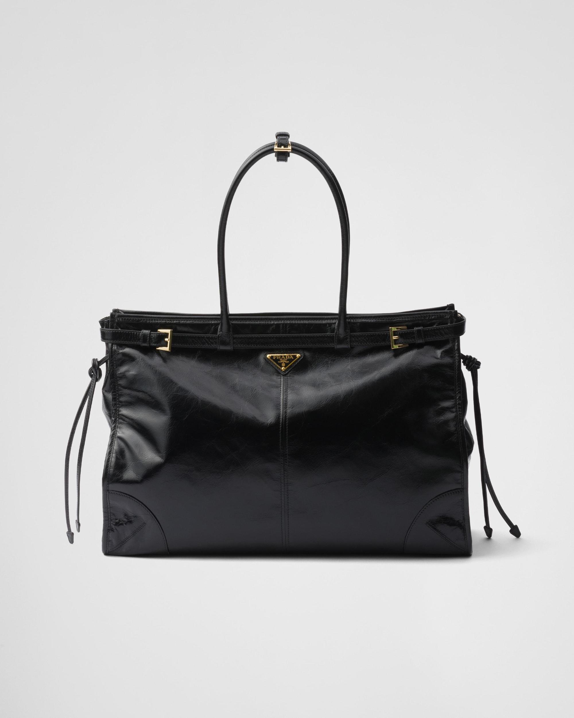 Prada Bonnie extra large leather handbag Product Image