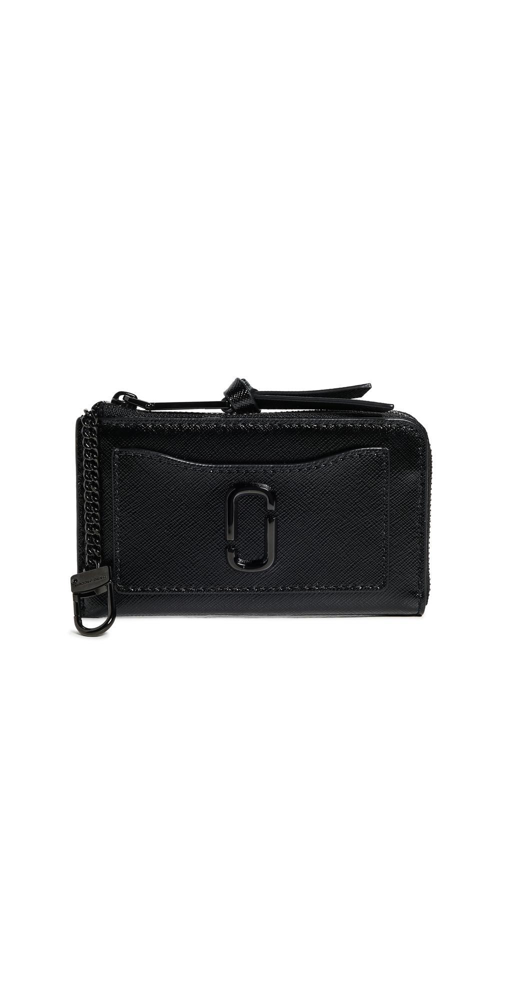 Marc Jacobs The Snapshot Top Zip Multi Wallet Black One Size Product Image