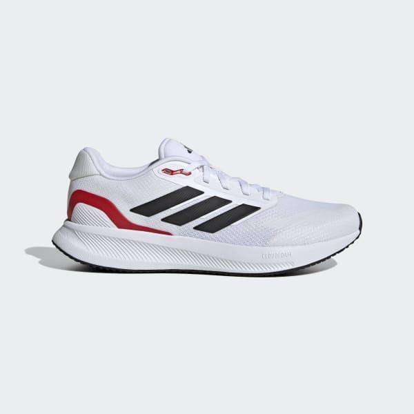 adidas Runfalcon 5 Running Shoes Cloud White 8 Mens Product Image
