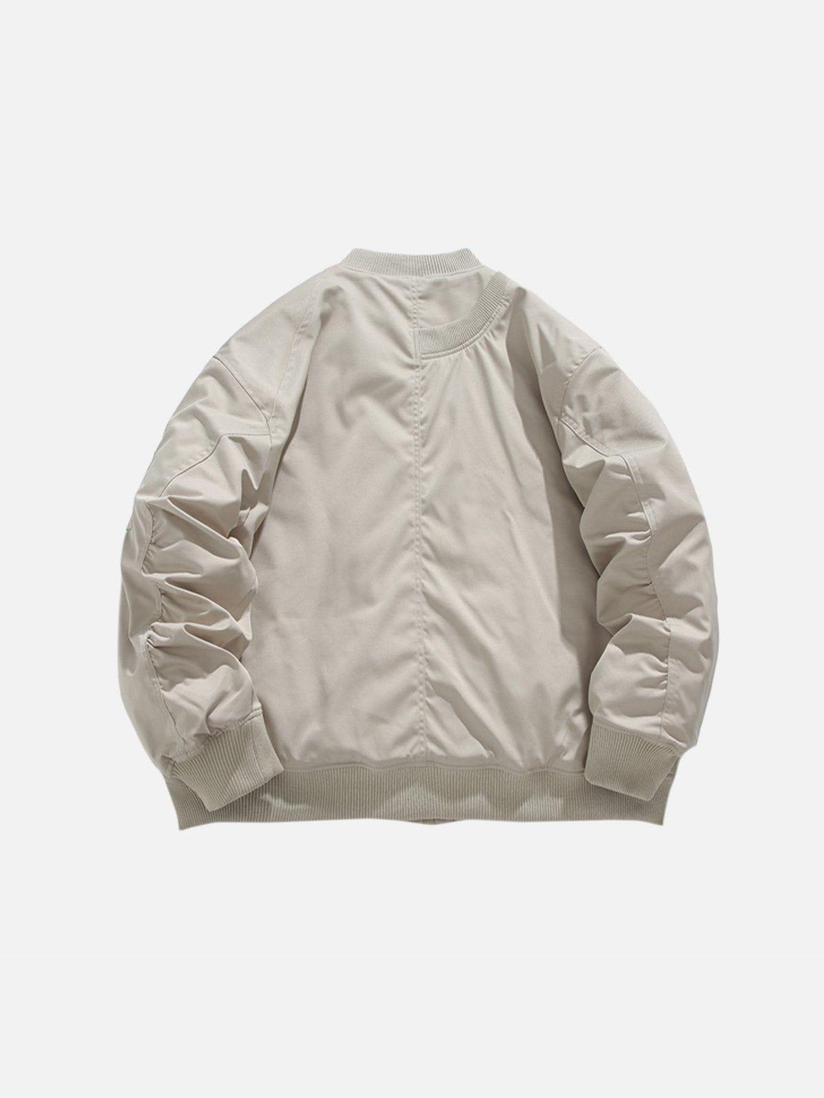 Aelfric Eden Irregular Design Bomber Jacket Product Image