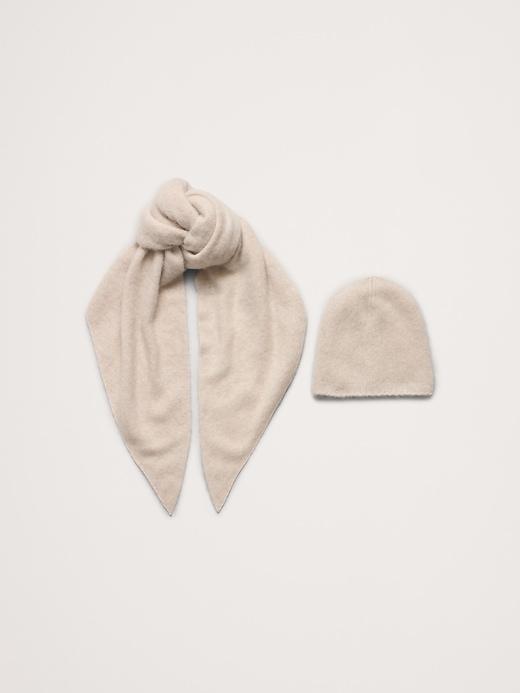 Brushed Wool-Cashmere Beanie Product Image