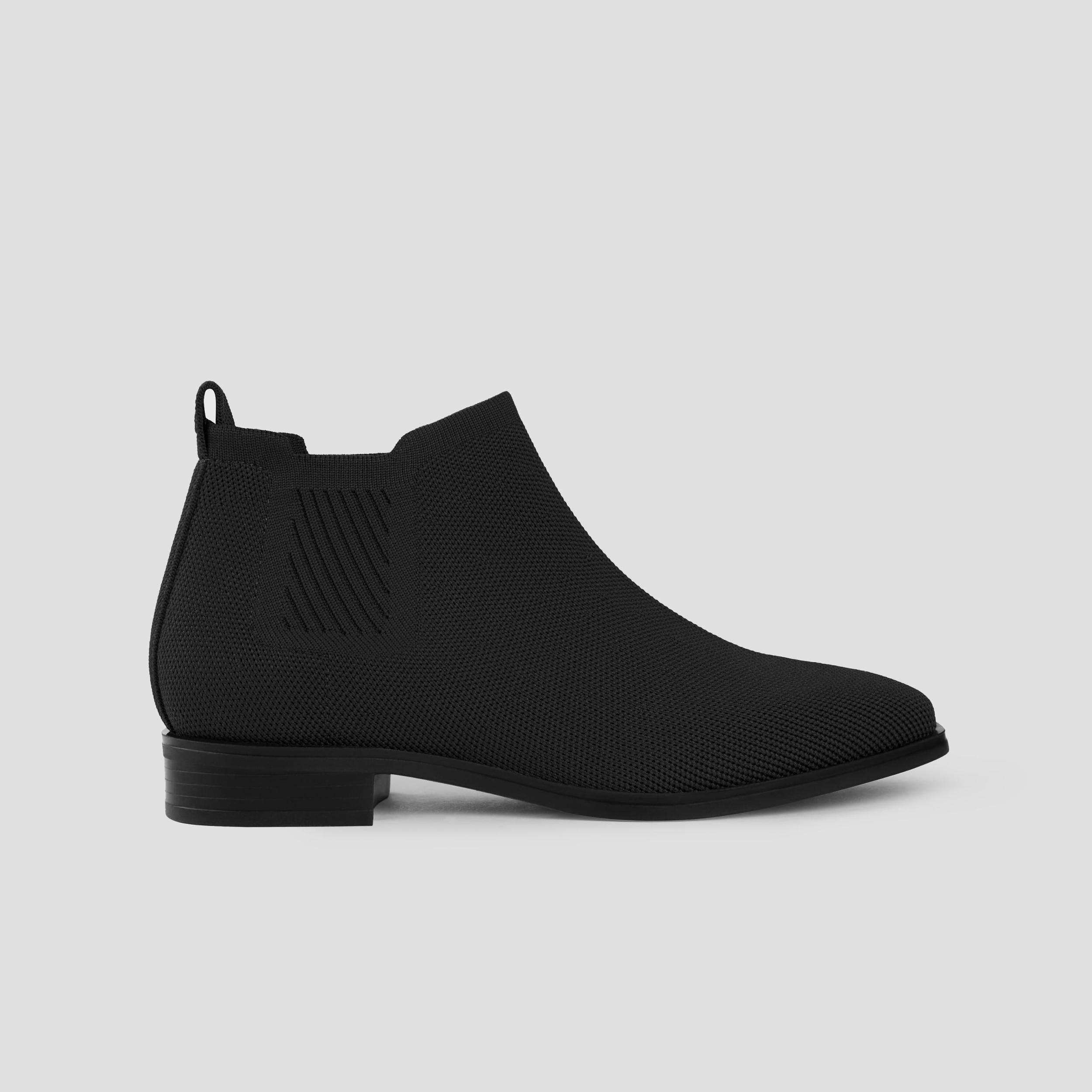 Square-Toe Water-Repellent Ankle Boots (Ryan Pro) Product Image