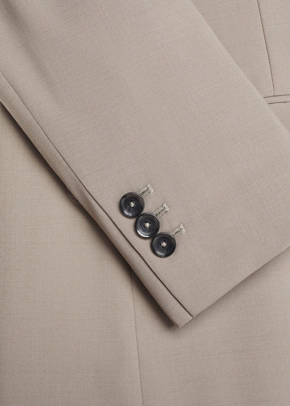 Mango Mens Slim-Fit Wool Suit Blazer - Light Product Image