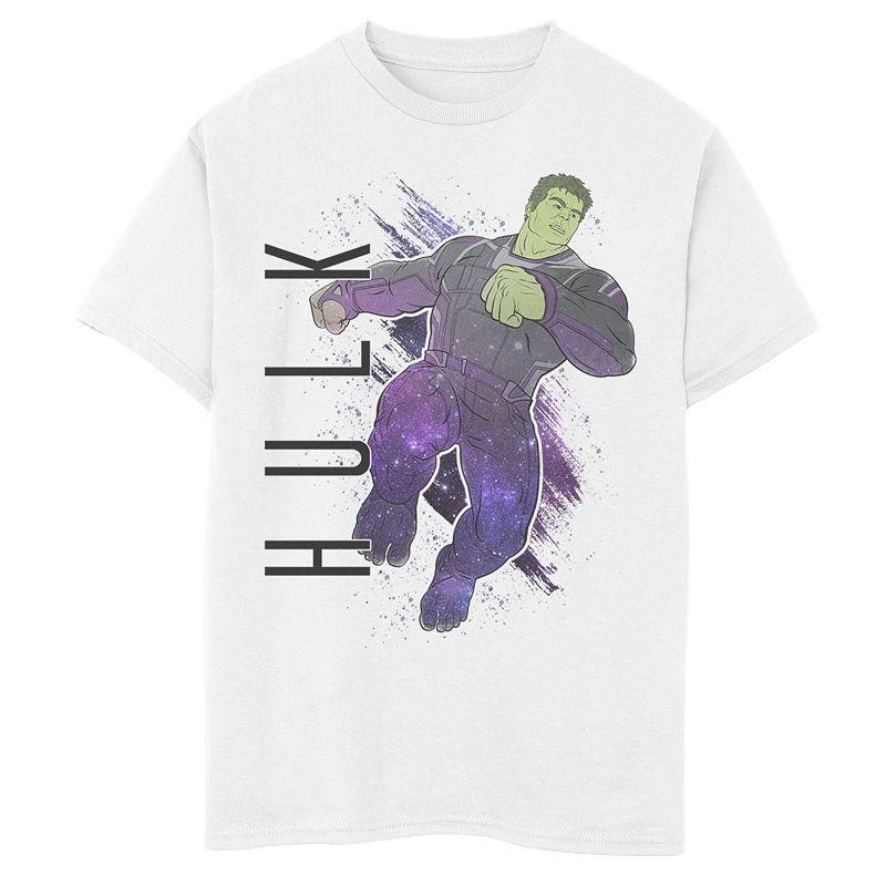 Men's Avengers Hulk Painted Tee, Size: XL, White Product Image