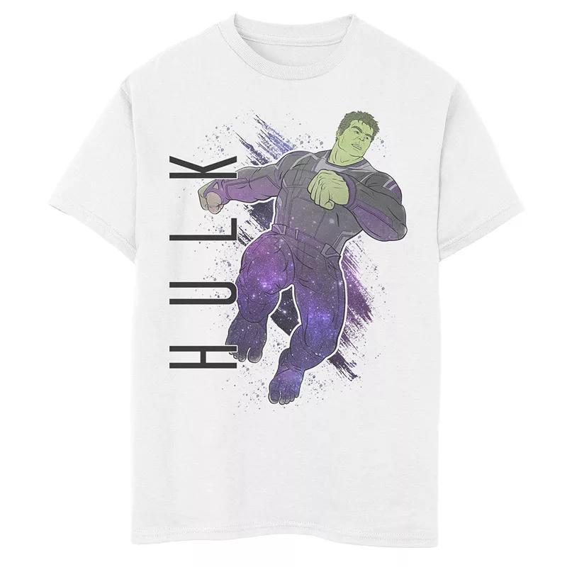 Men's Avengers Hulk Painted Tee, Size: XL, White Product Image