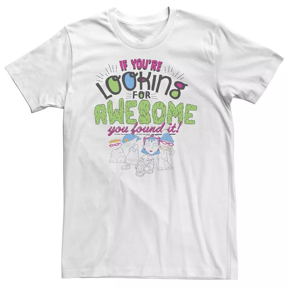 Big & Tall Nickelodeon Rocket Power Group You Found Awesome Tee, Men's, Size: 4XL Tall, White Product Image