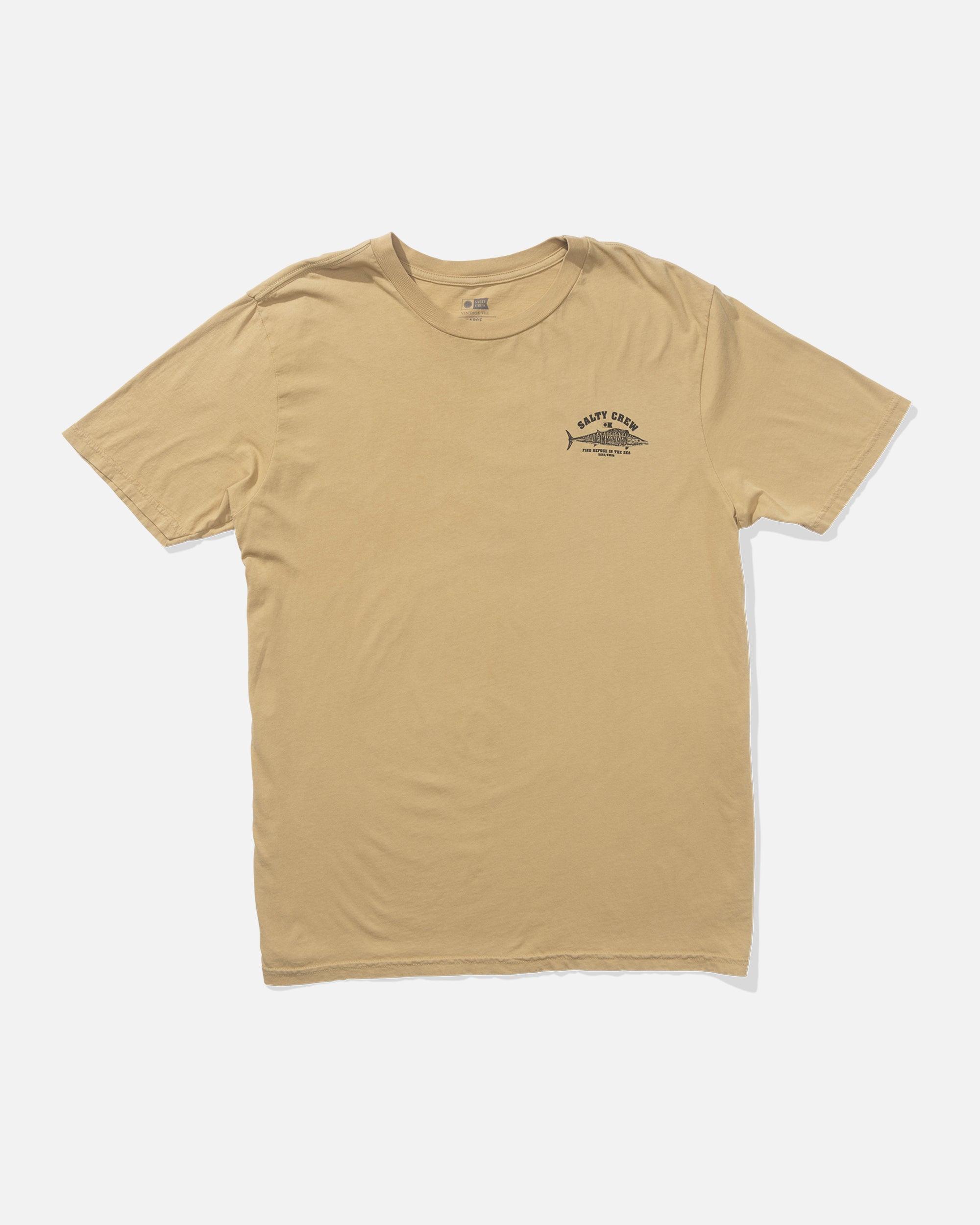 Wahoo Stamp Vintage Tee - Khaki Male Product Image