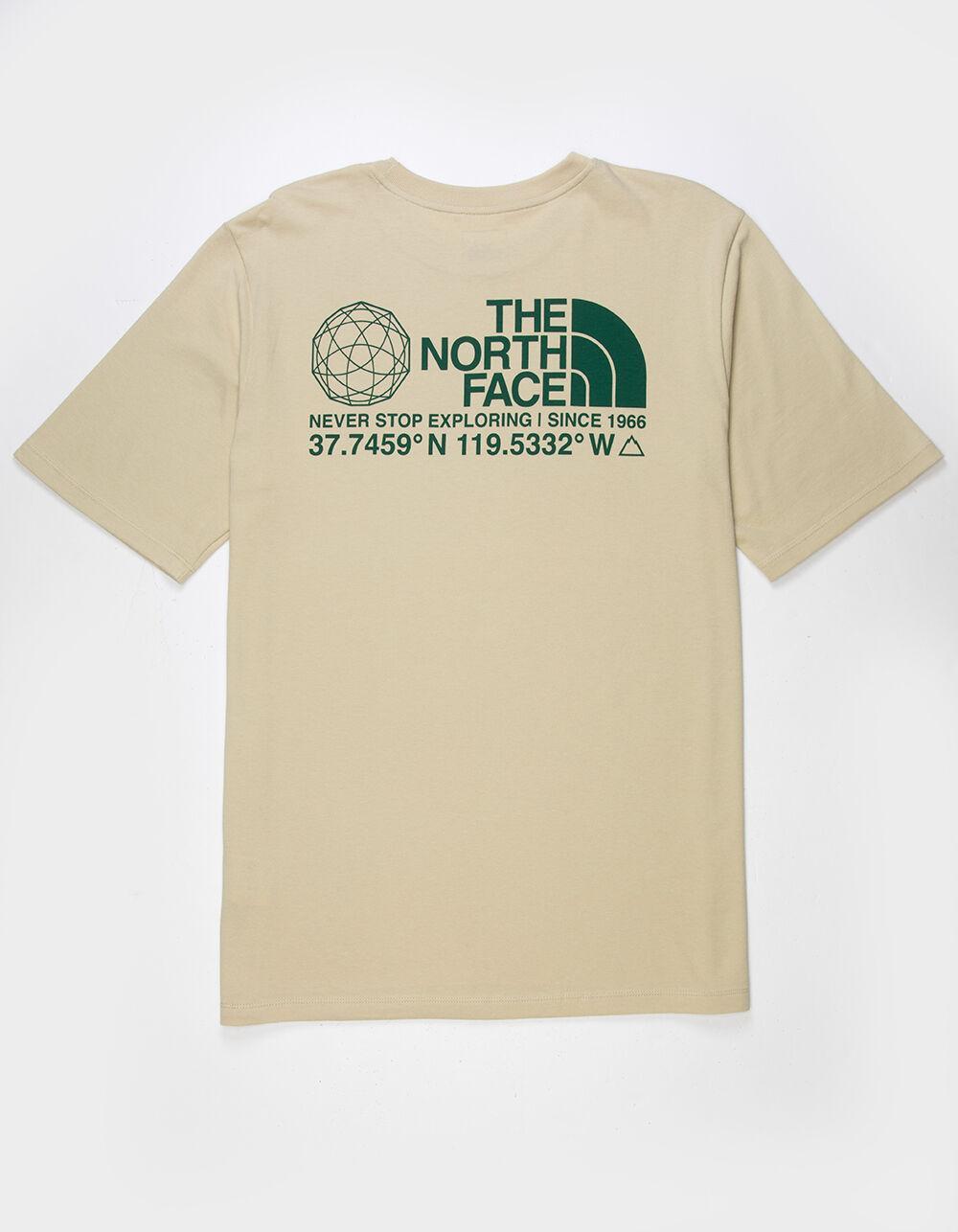 THE NORTH FACE Coordinates Mens Tee - BURGUNDY Product Image