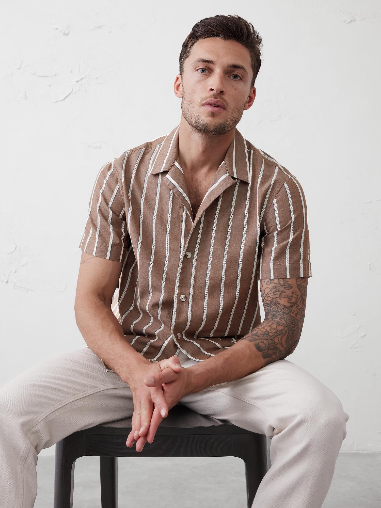 Textured Resort Shirt Product Image