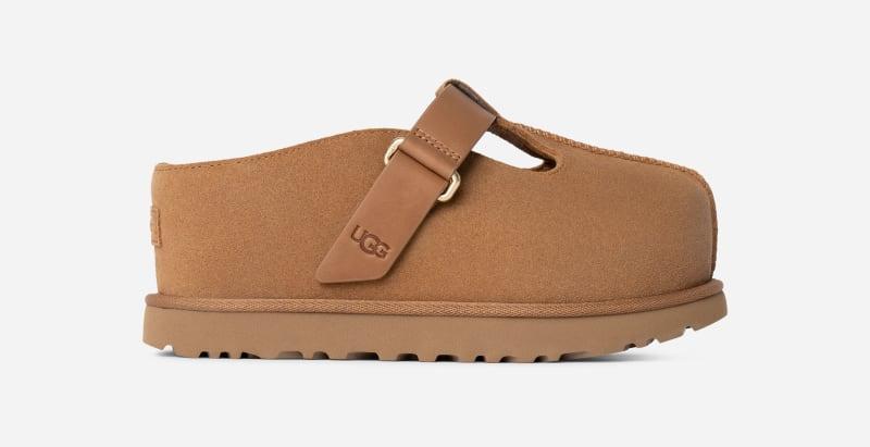 UGG Womens Goldenstar Hi Clog Suede Shoes Product Image