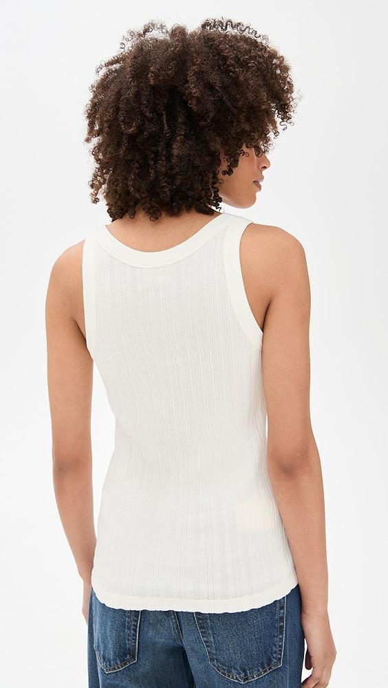 Closed Half Placket Tank Top | Shopbop Product Image