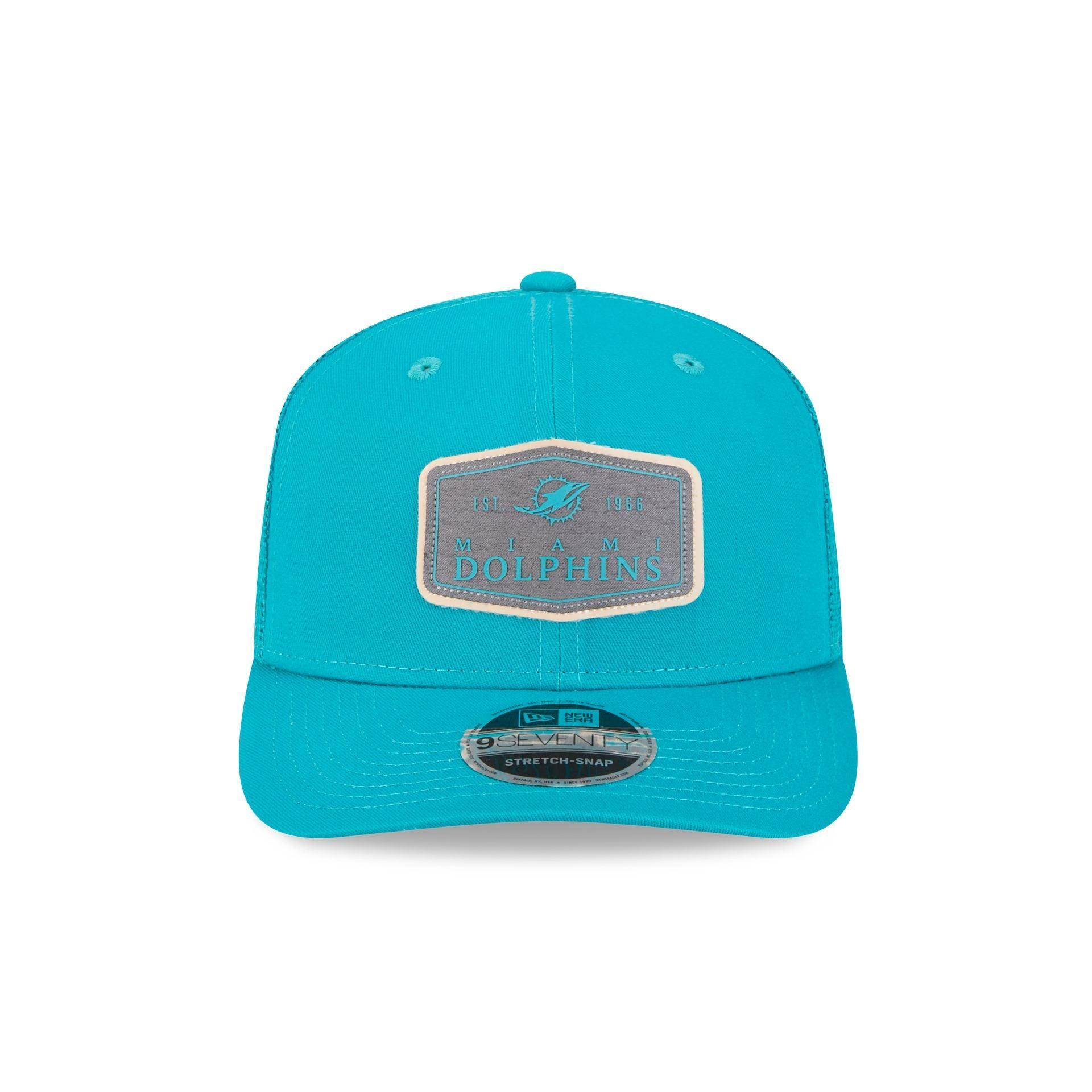 Tyler Herro x Miami Heat Vice Blue Brightrose 9SEVENTY Stretch-Snap Hat Male Product Image