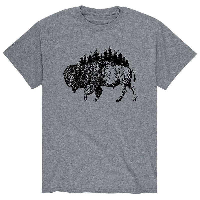 Mens Bison Mountain tee Product Image
