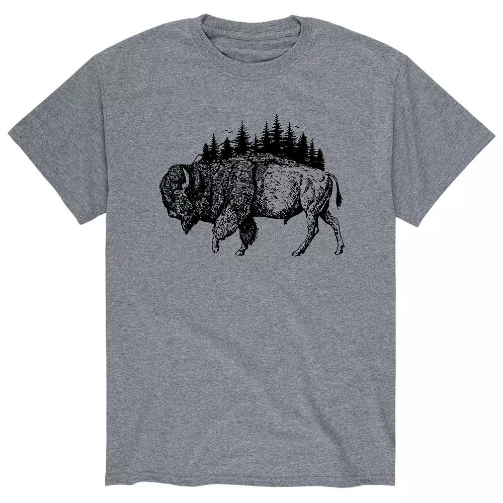 Mens Bison Mountain tee Product Image