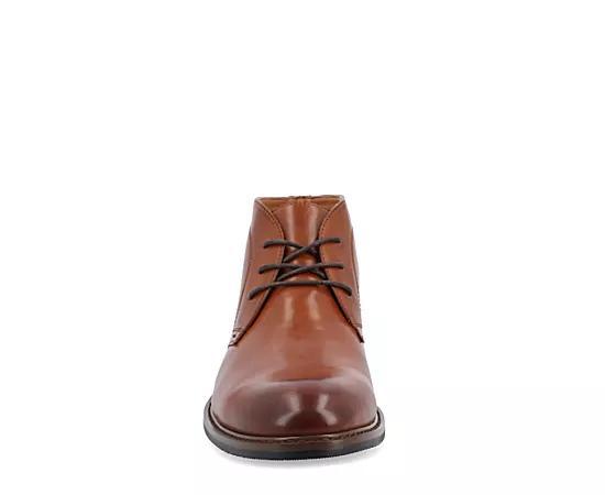 VANCE Linus Men's Tru Comfort Foam Chukka Boots, Size: 8, Red Product Image