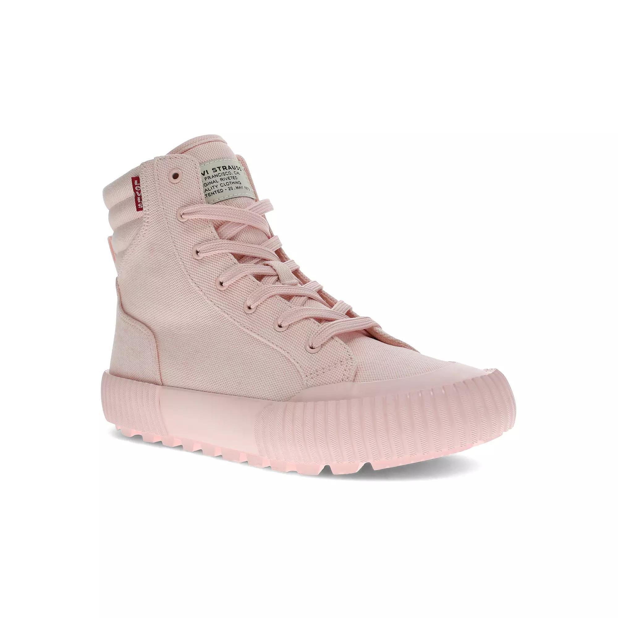 Levi's® Olivia Women's High Top Sneakers, Size: 11, Blush Monochrome Product Image