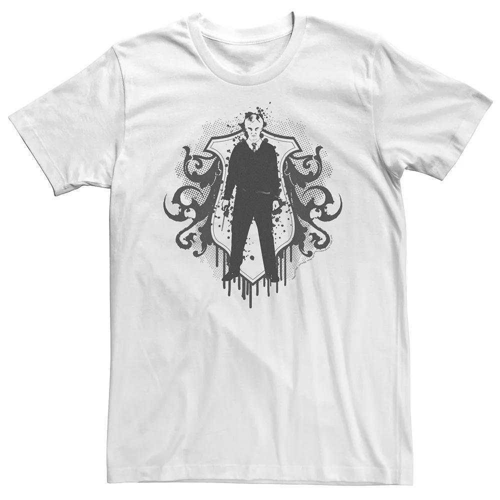 Big & Tall Harry Potter Draco Malfoy Dripping Portrait Tee, Men's, Size: 3XL, White Product Image