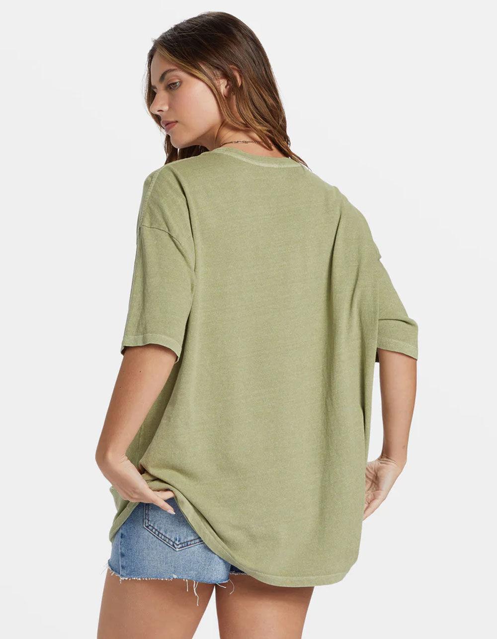 BILLABONG Tiki Tropics Womens Oversized Tee Product Image