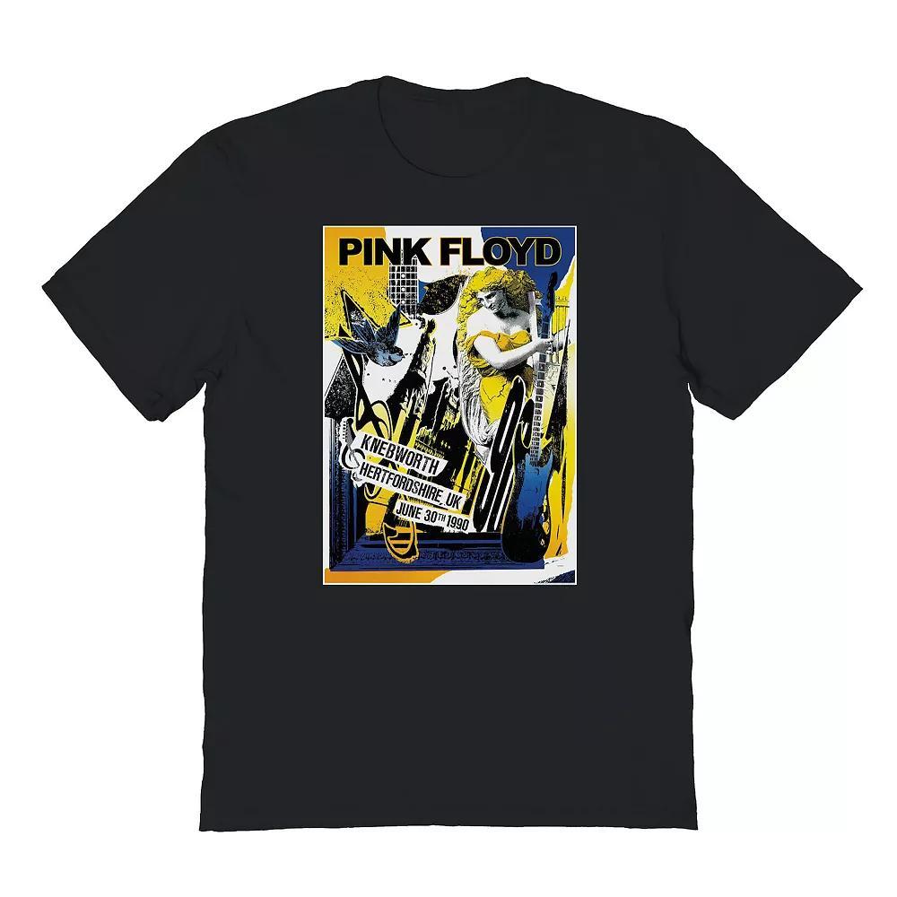 Men's Pink Floyd Knebworth Graphic Tee, Size: XXL, Black Product Image